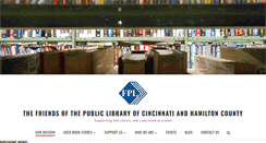Desktop Screenshot of friends.cincinnatilibrary.org